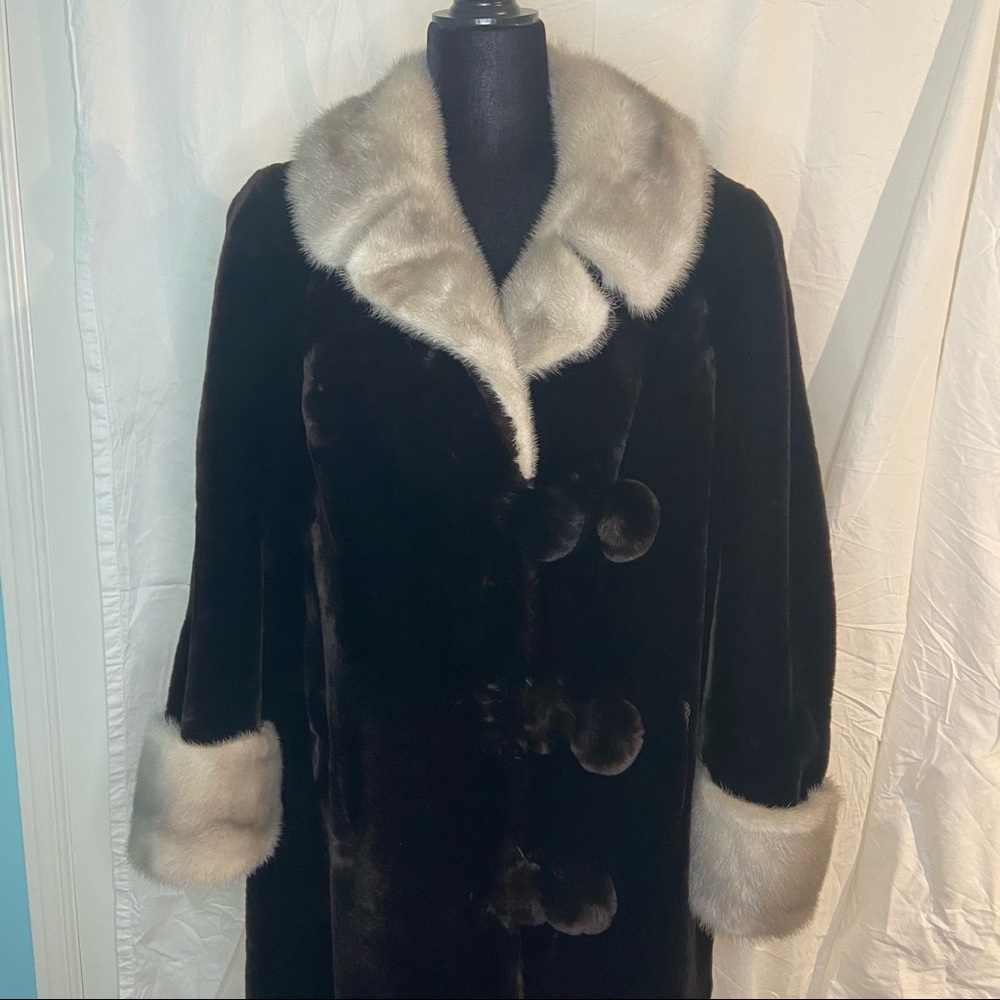 MINK COAT & HAT | Women’s | SZ 14-16 | LIKE NEW